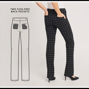 NWT Betabrand straight leg 2 pocket dress yoga pants XLP